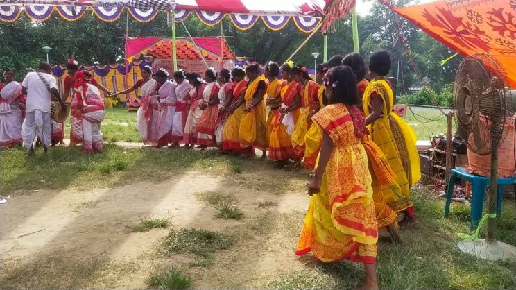 Rajshahi University hosts Karam Puja, celebrating Oraon heritage