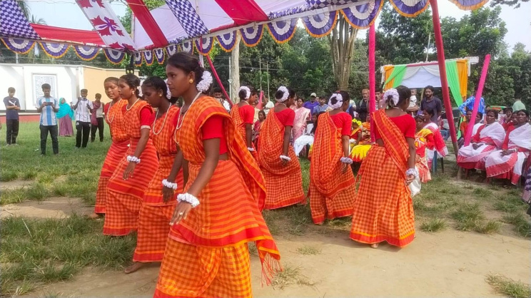 Rajshahi University hosts Karam Puja, celebrating Oraon heritage