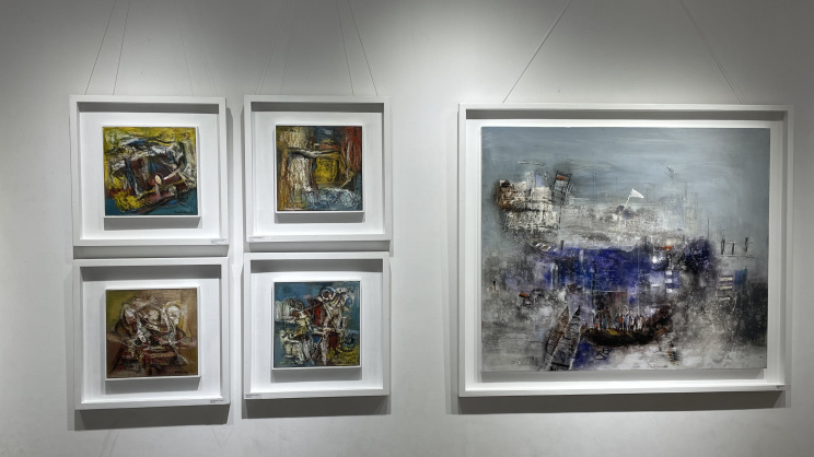 ‘Continuum’ showcases 60 artworks by three artists to Bhumi Gallery