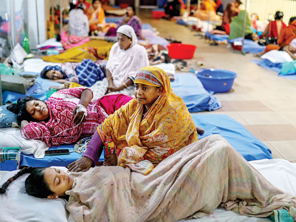 dengue and measles patients in Bangladesh hospitals