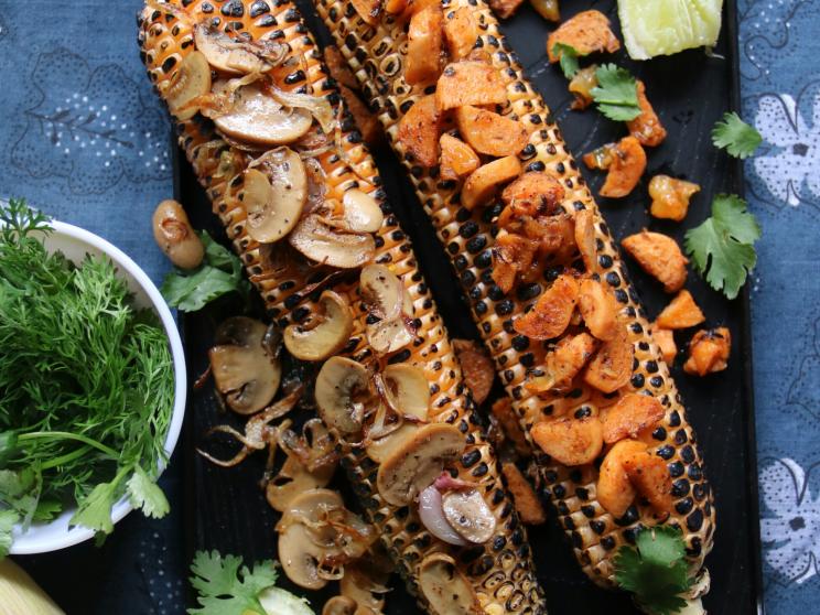 SPICY GRILLED CORN