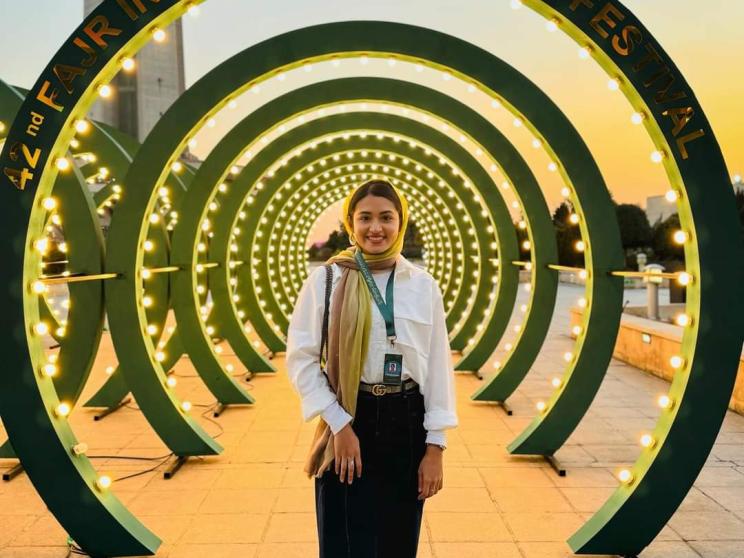 Farin in Iran for ‘Fatima’ premiere