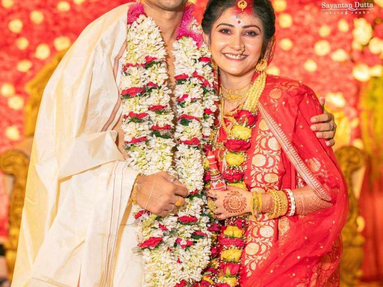 ‘Mithai’ couple Kaushambi Chakraborty and Adrit Roy tie the knot 
