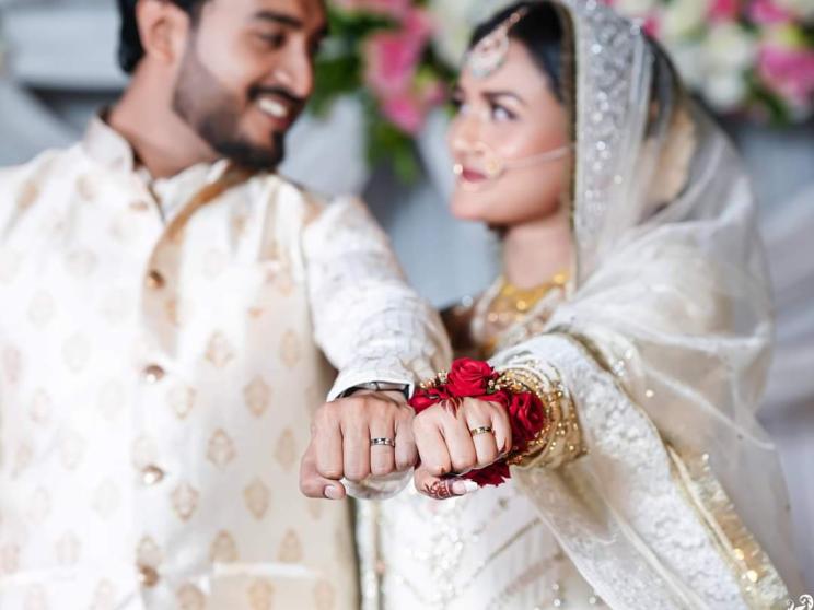 Sallha Khanam Nadia shares beautiful glimpses from her wedding 