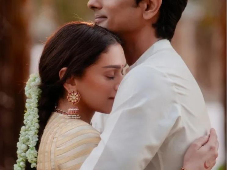 Aditi Rao Hydari and Siddharth marry in a private ceremony