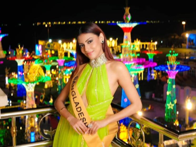 Jessia Islam stunning presence at Miss Grand International pageant 