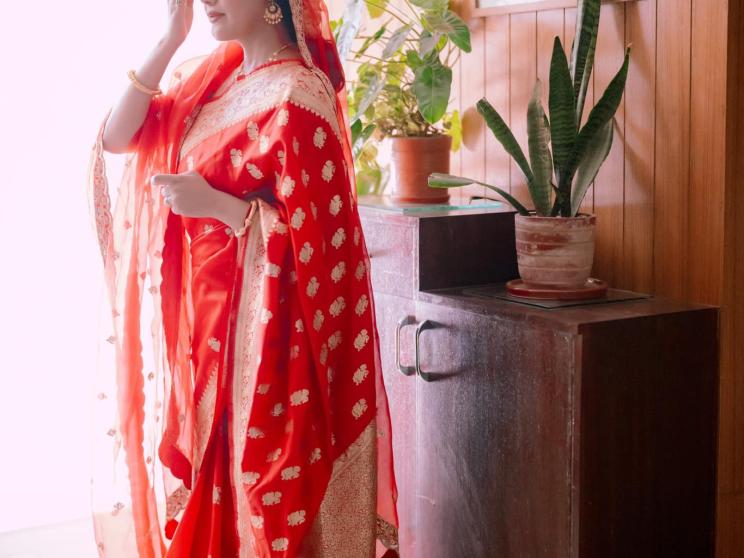 Tanzika Amin ties the knot in her mother’s wedding saree