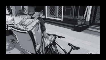 food delivery guy