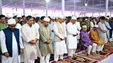 Bangladesh president and PM offer Eid prayers