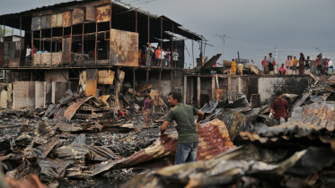 Kalshi slum fire in Dhaka latest update