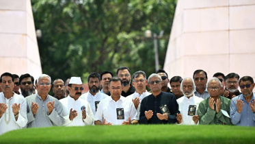 Tarique Rahman visits Ziaur Rahman grave