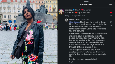 Bangladeshi fan’s tribute to ‘Before Sunrise’ appreciated by writer 