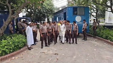 Inu was the sole accused in the case linked to the killing of six people in Kushtia during the July 2024 uprising. Photo: Screengrab