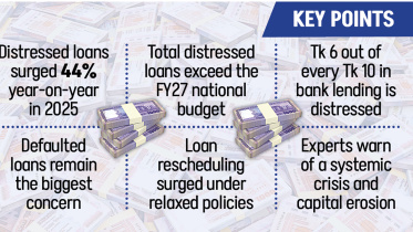 distressed loans Bangladesh 2025
