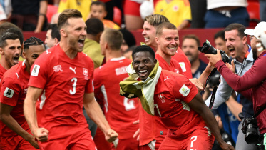 Switzerland beat Colombia