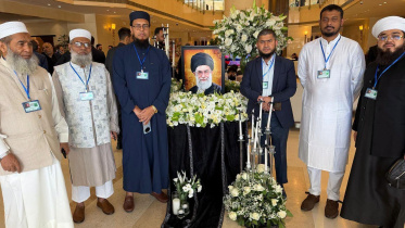 Jamaat delegation visits Iran for Khamenei funeral