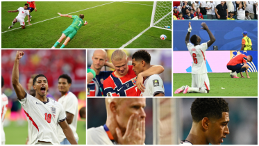 Pictures: England Come From Behind to Beat Norway