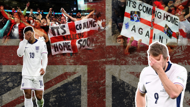 It’s not coming home this time either