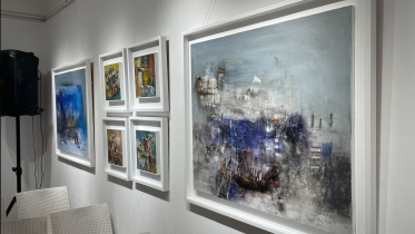 ‘Continuum’ showcases 60 artworks by three artists to Bhumi Gallery
