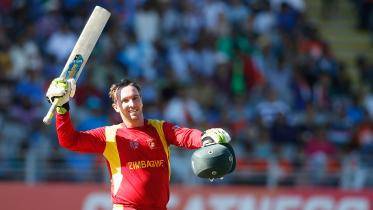 Zimbabwe's Brendan Taylor 