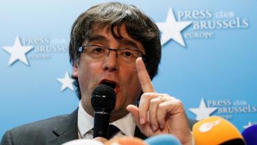 Sacked Catalan leader Carles Puigdemont