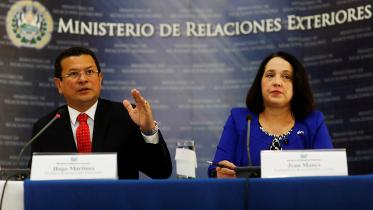 Hugo Martinez and Jean Manes