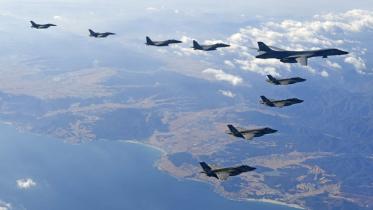 US Air Force B-1B bomber