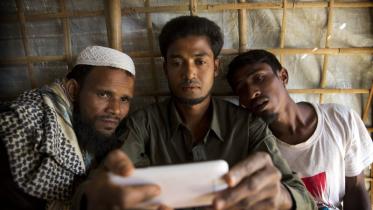 Rohingya Muslim refugee