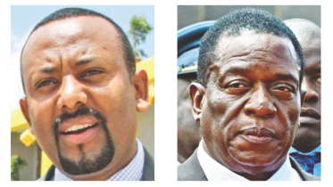 Abiy Ahmed and Zimbabwe's President Emmerson Mnangagwa.jpg