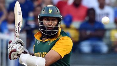 South Africa's batsman Hashim Amla 