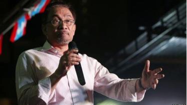 Malaysian opposition leader Anwar Ibrahim