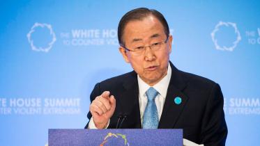 UN Secretary General Ban Ki-moon