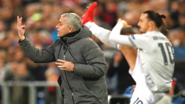 Jose Mourinho and Zlatan Ibrahimovic