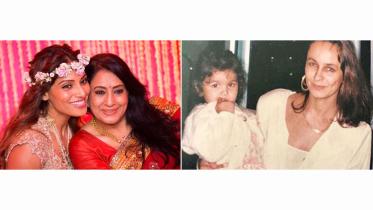 Bipasha Basu, Bipasha Basu with her mother,