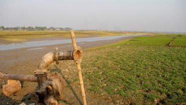 Brahmanbaria Dried up river