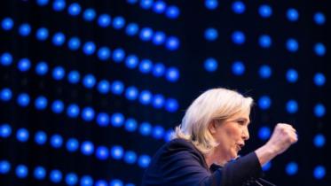 Marine Le Pen said the French must have the same referendum