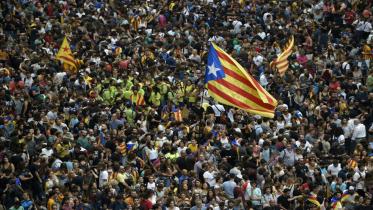 Catalan pro-independence