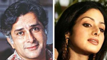 Shashi kapoor and Sridevi