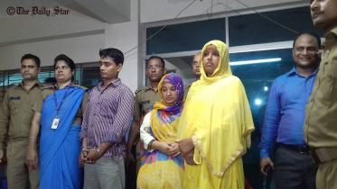 Cop wife among three held