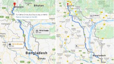Dhaka to Gangtok