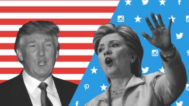 Donald Trump and Hillary Clinton.