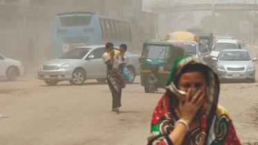 Dhaka's air quality 'unhealthy', 5th worst in the world today