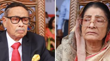HM Ershad and Rowshan Ershad
