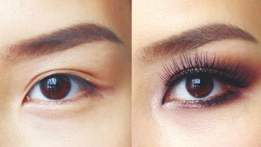 Makeup guide for hooded eyes