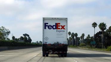 Federal Express truck