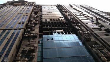 FR Tower in Banani of Dhaka was ravaged by a huge fire 