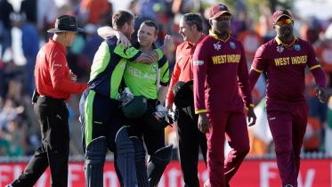 Ireland caused the first major upset in the ICC Cricket World Cup 2015