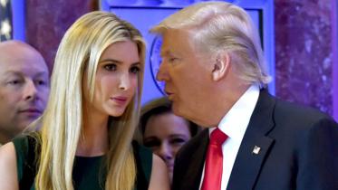 US President Donald Trump, Ivanka Trump