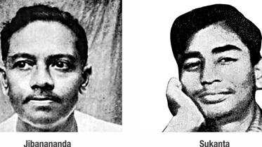 Poet Sukanta Bhattacharya and Jibanananda Das