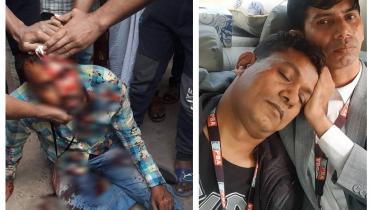 Journalist Mostafizur Rahman Sumon and Zihad Iqbal
